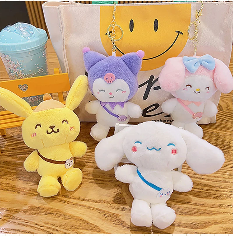 16 см Sanrio My Melody Cinnamoroll Kuromi Pom пурпурный бриллиант Мягкая кукла милая девочка брелок украшение для комнаты кукла
16 см Sanrio My Melody Cinnamoroll Kuromi Pom пурпурный бриллиант Мягкая кукла милая девочка брелок украшение для комнаты кукла