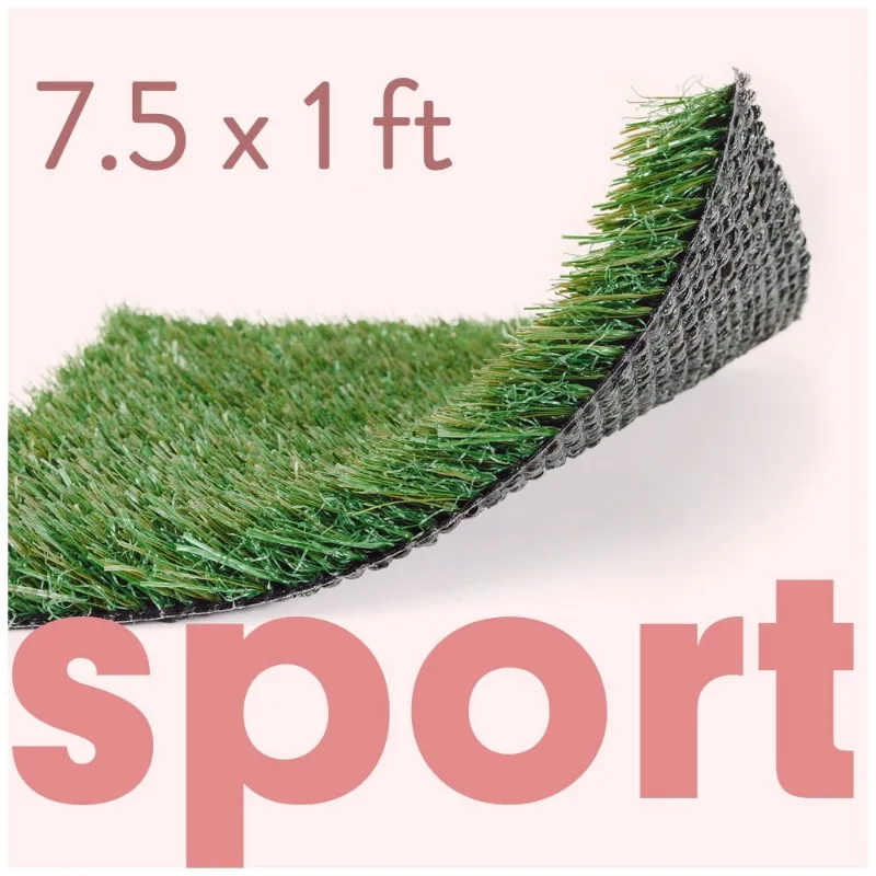 Sport 7.5 x 1 FT Artificial Grass for Pet Sports Agility Indoor/Outdoor Area Rug
Sport 7.5 x 1 FT Artificial Grass for Pet Sports Agility Indoor/Outdoor Area Rug