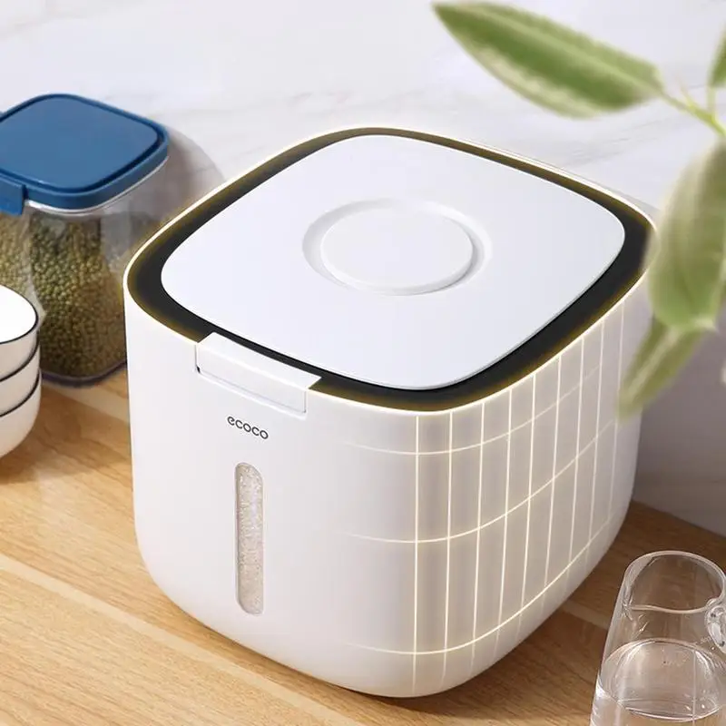 

Insect-Proof Rice Storage Box Moisture-Proof Rice Storage Box Sealed Rice Cylinder Mildew Flour Food Container Kitchen Accessory
