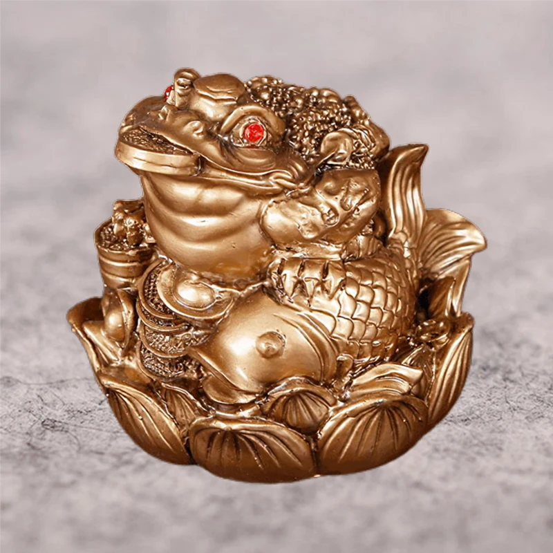 Fortune Zen Golden украшения в виде жаб офисное украшение для дома, цветок лотоса, фотоподарок
Fortune Zen Golden украшения в виде жаб офисное украшение для дома, цветок лотоса, фотоподарок