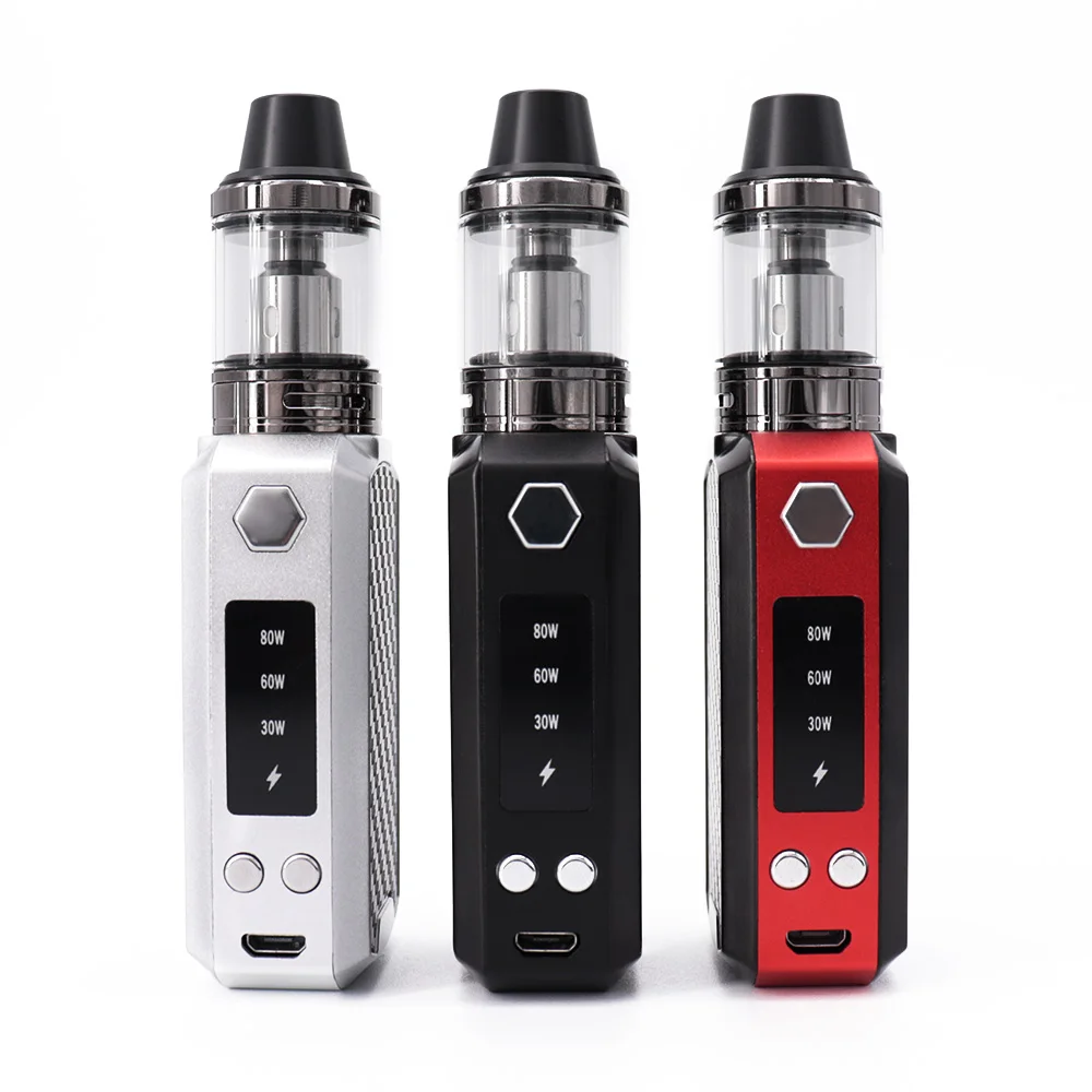 Vape Box Mod Kit E-Cigarette Original XYZ 80W With 2200 Mah Build-In Battery 2.5ml Tank LED Display Vaporizer Vape Pen Vapor
Vape Box Mod Kit E-Cigarette Original XYZ 80W With 2200 Mah Build-In Battery 2.5ml Tank LED Display Vaporizer Vape Pen Vapor