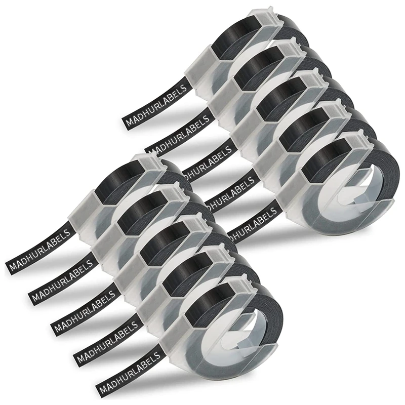 10 шт., самоклеящиеся этикетки для Dymo, 9 мм 
10 шт., самоклеящиеся этикетки для Dymo, 9 мм