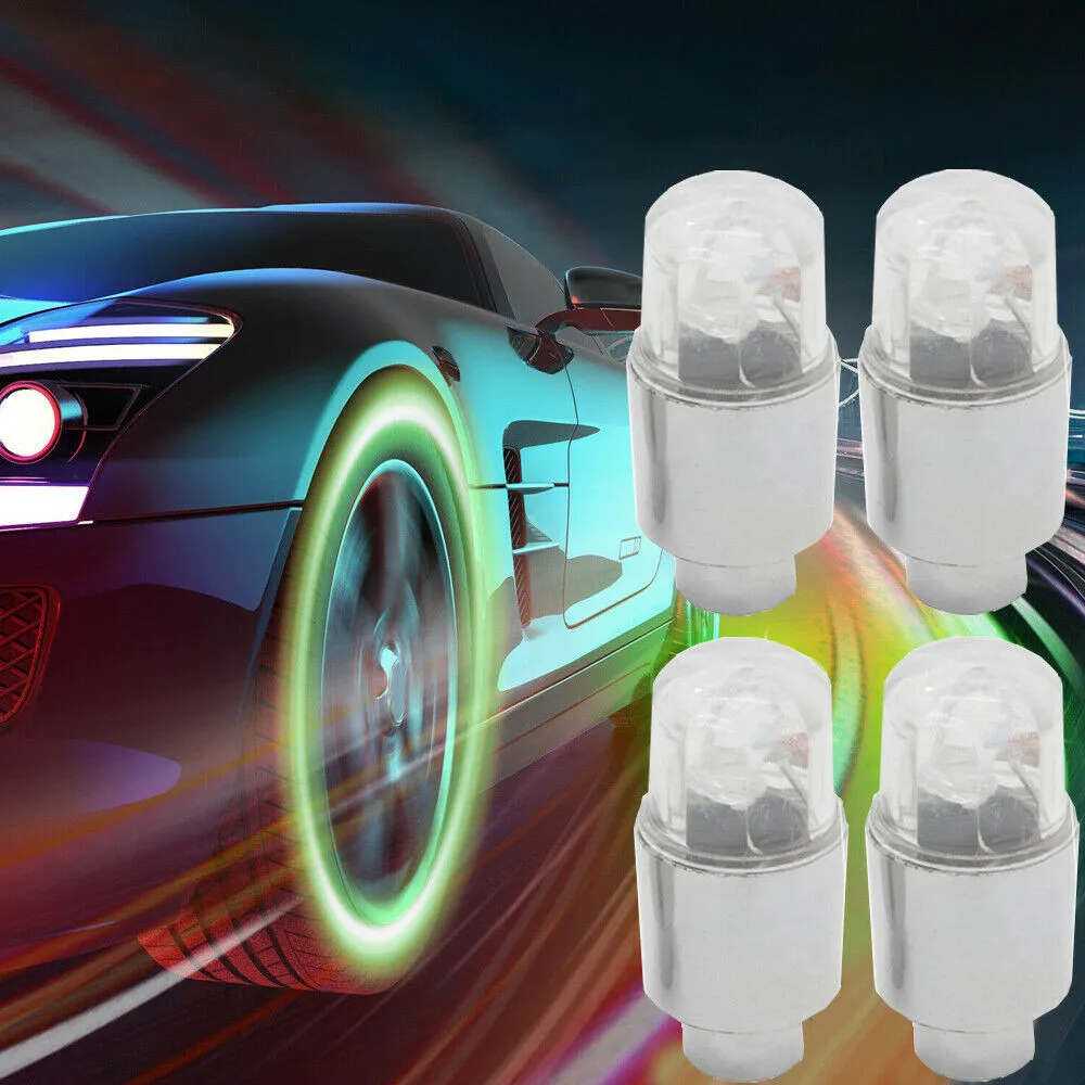 4 PCS Car Wheel LED Light For Car Motorcycle Bicycle Car Wheel Dust Stem Air Valve Cap Stem LED Light Accessories
4 PCS Car Wheel LED Light For Car Motorcycle Bicycle Car Wheel Dust Stem Air Valve Cap Stem LED Light Accessories