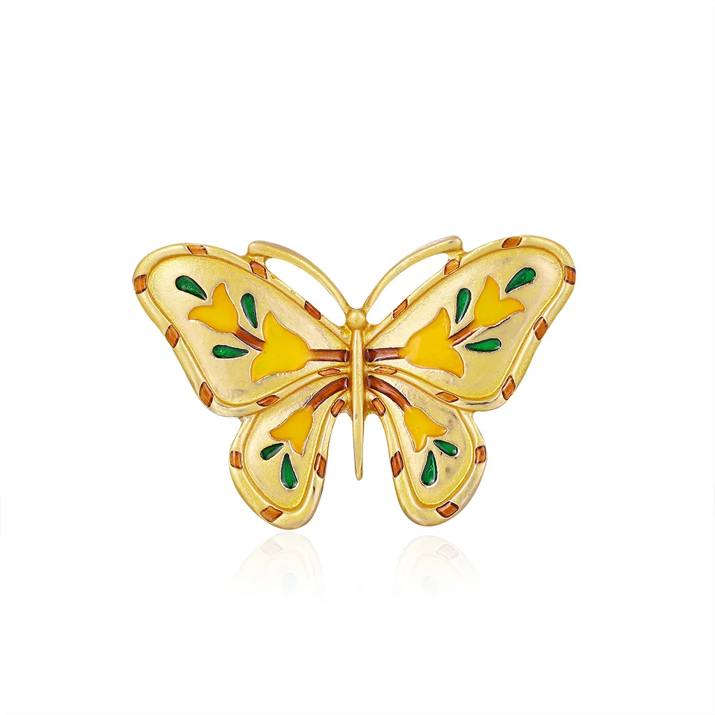 TULX Spring Enamel Butterfly Brooch Pins For Women Beautiful Wedding Party Jewelry Hijab Accessory Gold Color Brooch Bouquet
TULX Spring Enamel Butterfly Brooch Pins For Women Beautiful Wedding Party Jewelry Hijab Accessory Gold Color Brooch Bouquet