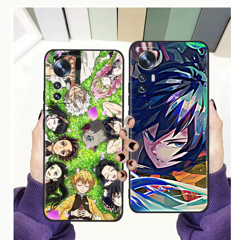 Demon Slayer Fundas Phone Case for Xiaomi Mi 12 12X 12 Pro Luxury Silicone Soft Shockproof Mi 12 Pro Black Shell Cover Coque TPU
Demon Slayer Fundas Phone Case for Xiaomi Mi 12 12X 12 Pro Luxury Silicone Soft Shockproof Mi 12 Pro Black Shell Cover Coque TPU