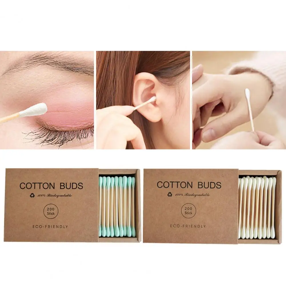 1 Box Bamboo Cotton Swab Wood Sticks Soft Cotton Buds Cleaning of Ears Tampons Cotonete Pampons Health Beauty
1 Box Bamboo Cotton Swab Wood Sticks Soft Cotton Buds Cleaning of Ears Tampons Cotonete Pampons Health Beauty