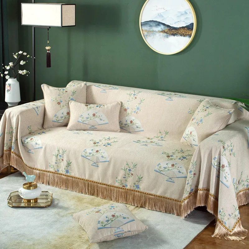 Vintage Sofa Cover 1/2/3/4/5 Seater Tassels Chenille Corner Sofa Towel Throw Luxury Jacquard Floral Recliner Leather Slipcovers
Vintage Sofa Cover 1/2/3/4/5 Seater Tassels Chenille Corner Sofa Towel Throw Luxury Jacquard Floral Recliner Leather Slipcovers