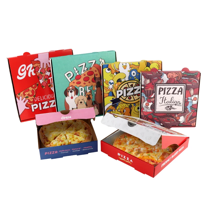 Wholesale eco 12 14 15 18 inch 35cm corrugated fries burger packaging custom printed round kraft paper pizza boxes with logo
Wholesale eco 12 14 15 18 inch 35cm corrugated fries burger packaging custom printed round kraft paper pizza boxes with logo