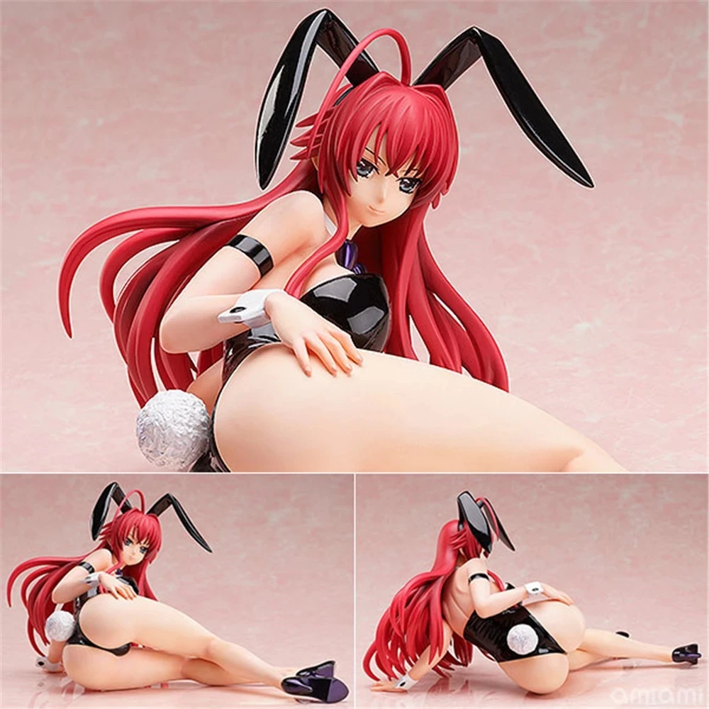 

B-STYLE High School D x D NEW Rias Gremory Bare Leg Bunny Ver. 1/4 Complete PVC Action Figure Collectible Anime Model Toys Doll