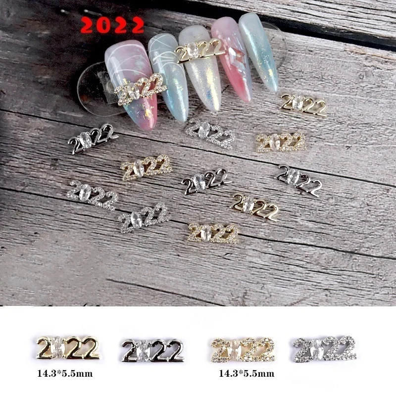 New year's nail 2022 zircon real gold color preserving jewelry nail full zircon jewelry nail stick 
New year's nail 2022 zircon real gold color preserving jewelry nail full zircon jewelry nail stick