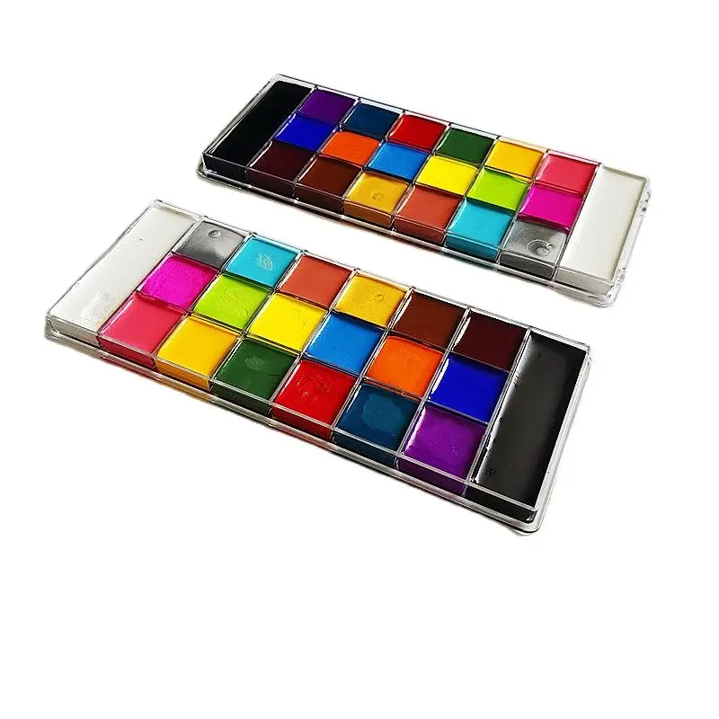 

20 Colors Face And Body Paint Oil-Based Non-Toxic Painting Palette For Beauty Kit Makeup Cosmetic Supplies