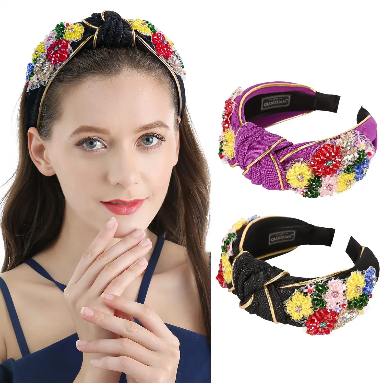 Luxury Shiny Crystal Baroque Headband Fashion Hair Accessories Women's Trend Temperament Party Hairband Hair Hoop Headwear Girl
Luxury Shiny Crystal Baroque Headband Fashion Hair Accessories Women's Trend Temperament Party Hairband Hair Hoop Headwear Girl