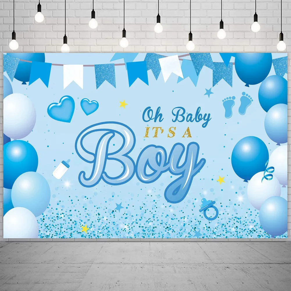 Baby Shower Party Backdrop Decorations, Large Durable Fabric Made Baby Shower Banner Backdrop Photo Booth Background 
Baby Shower Party Backdrop Decorations, Large Durable Fabric Made Baby Shower Banner Backdrop Photo Booth Background