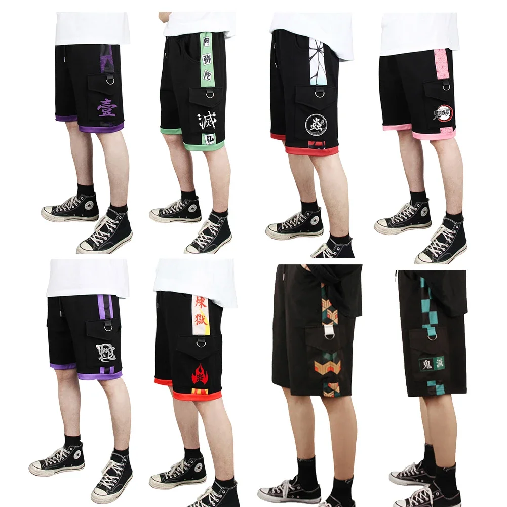 Anime Demon Slayer Kokushibo Cosplay Costume Short Pants 3D Print Pocket Cargo Casual Loose Shorts
Anime Demon Slayer Kokushibo Cosplay Costume Short Pants 3D Print Pocket Cargo Casual Loose Shorts