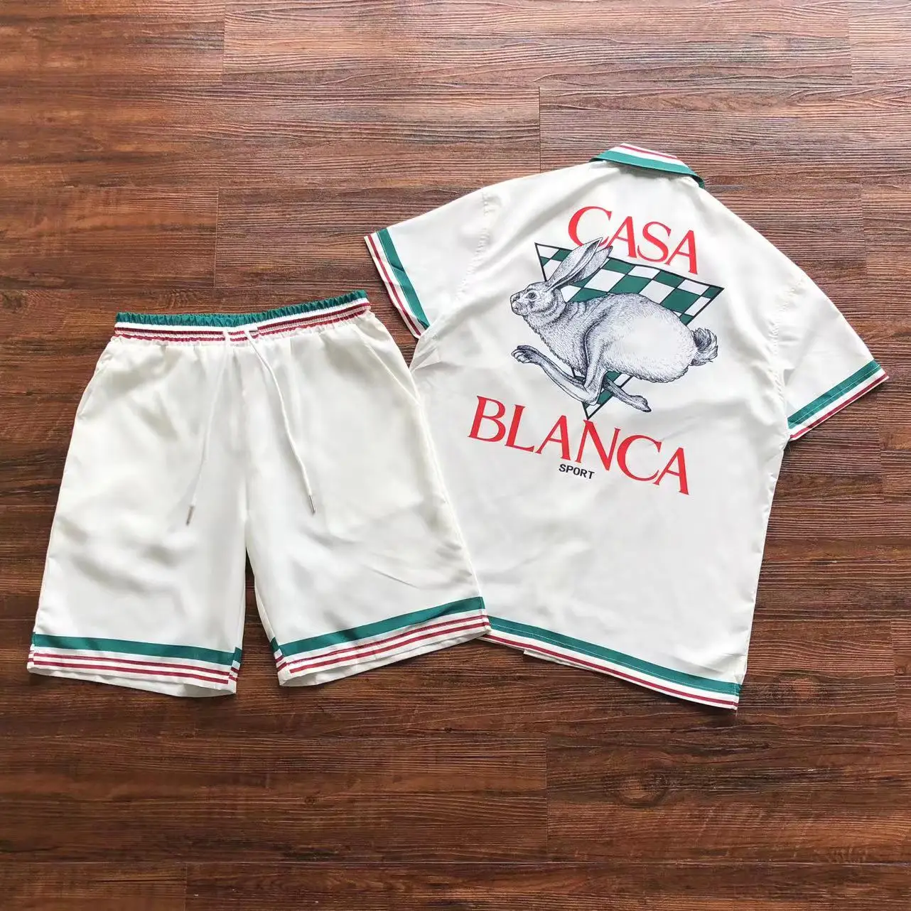 2023 Summer Casablanca Logo Shirts Men Women Anime Casa Blanca Best Quality Rabbit Print Short Sleeve Top Tee Hawaiian Shirt
2023 Summer Casablanca Logo Shirts Men Women Anime Casa Blanca Best Quality Rabbit Print Short Sleeve Top Tee Hawaiian Shirt