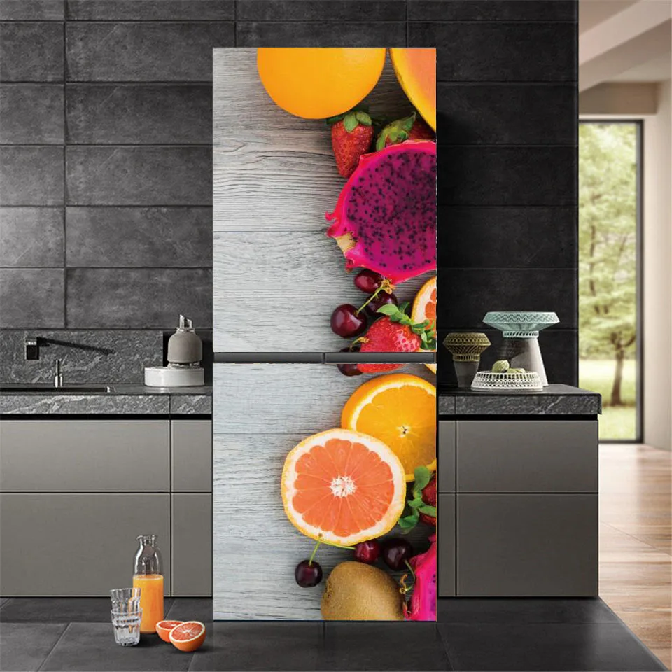 Vegetable Fruit Sticker Refrigerator Full Cover Decal Beer Coffee Mural Adhesive Kitchen Door Wallpaper Fridge Poster For Home
Vegetable Fruit Sticker Refrigerator Full Cover Decal Beer Coffee Mural Adhesive Kitchen Door Wallpaper Fridge Poster For Home