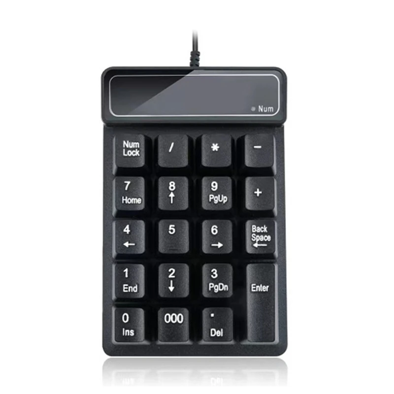 Universal Numeric Keypad Usb Wire Mini Number Keyboard For Laptop Desktop PC Computer Numpad 19 Keys Accountant Keyboard
Universal Numeric Keypad Usb Wire Mini Number Keyboard For Laptop Desktop PC Computer Numpad 19 Keys Accountant Keyboard
