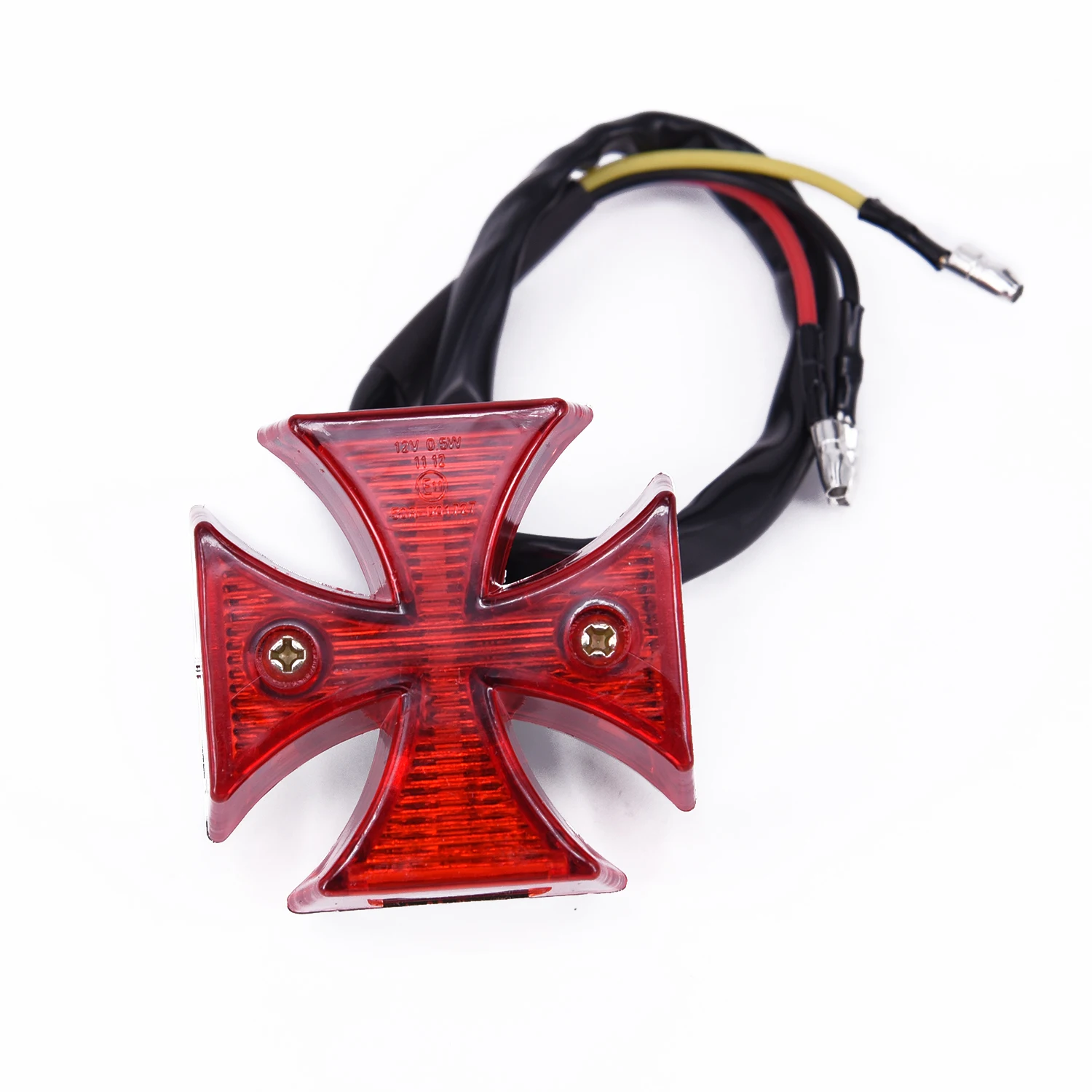 Brake Motorcycle Tail Light Running DC 12V Dirt Maltese Cross LED Plate Distinctive Universal Chrome
Brake Motorcycle Tail Light Running DC 12V Dirt Maltese Cross LED Plate Distinctive Universal Chrome