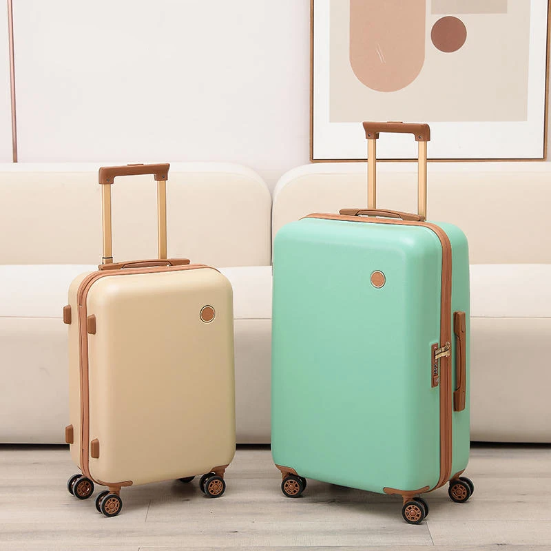 Luggage trolley case Female 24 boarding case 20 "vintage suitcase Cardan wheel Large capacity PC
Luggage trolley case Female 24 boarding case 20 "vintage suitcase Cardan wheel Large capacity PC