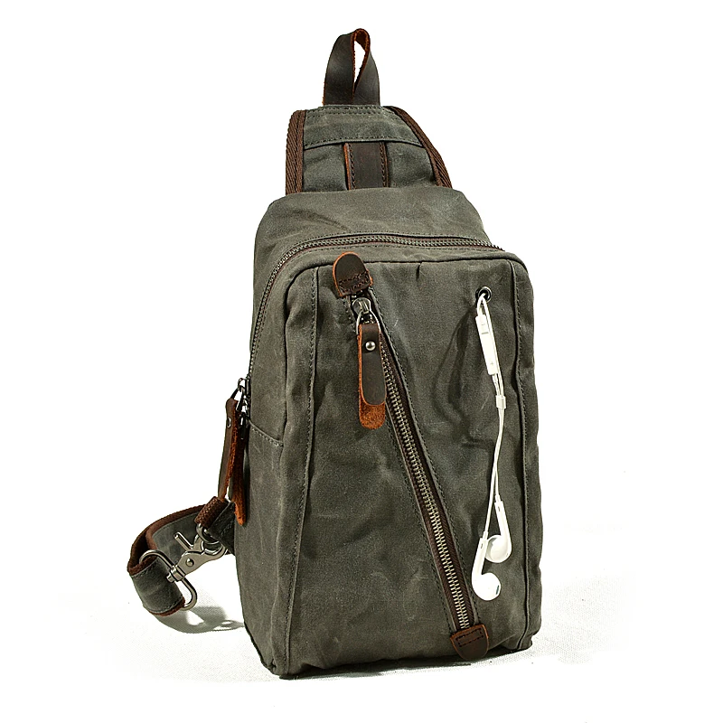 Man Chuan new canvas breast bag large capacity summer portable headphone hole male bag single shoulder bag
Man Chuan new canvas breast bag large capacity summer portable headphone hole male bag single shoulder bag