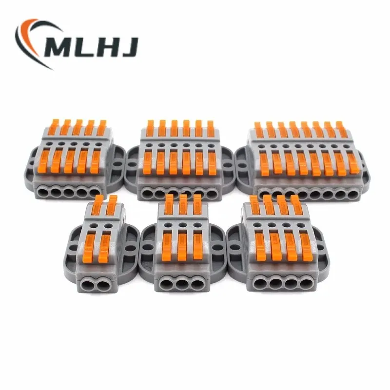 Wire Connectors 222-413 415 Docking Cable Conectors Fast Universal Wiring Compact Conductors Push-in Terminal Block LED SPL-2 3
Wire Connectors 222-413 415 Docking Cable Conectors Fast Universal Wiring Compact Conductors Push-in Terminal Block LED SPL-2 3