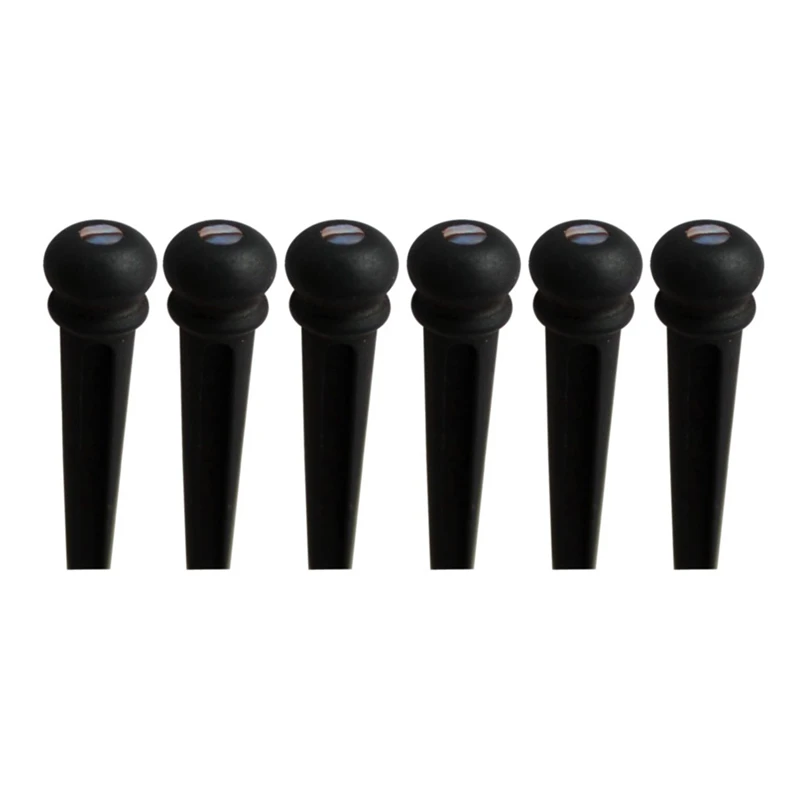 Guitar Bridge Pins Ebony Acoustic Guitar String Pegs Slotted Wooden Endpin Replacement Parts Accessories
Guitar Bridge Pins Ebony Acoustic Guitar String Pegs Slotted Wooden Endpin Replacement Parts Accessories