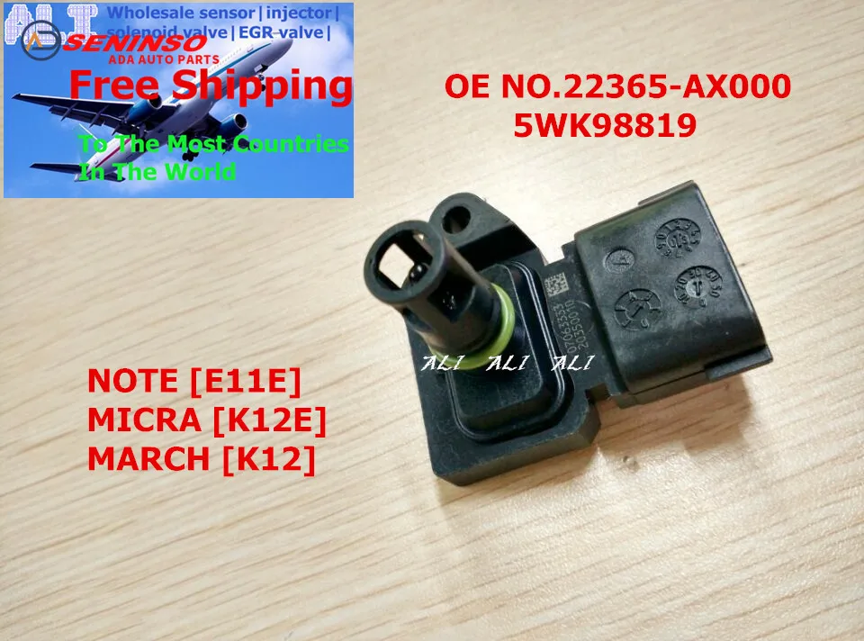 Оригинальный датчик воздушного потока для Note Micra K12 March 22365-AX000 / 5WK98819 / 22365 AX000
Оригинальный датчик воздушного потока для Note Micra K12 March 22365-AX000 / 5WK98819 / 22365 AX000