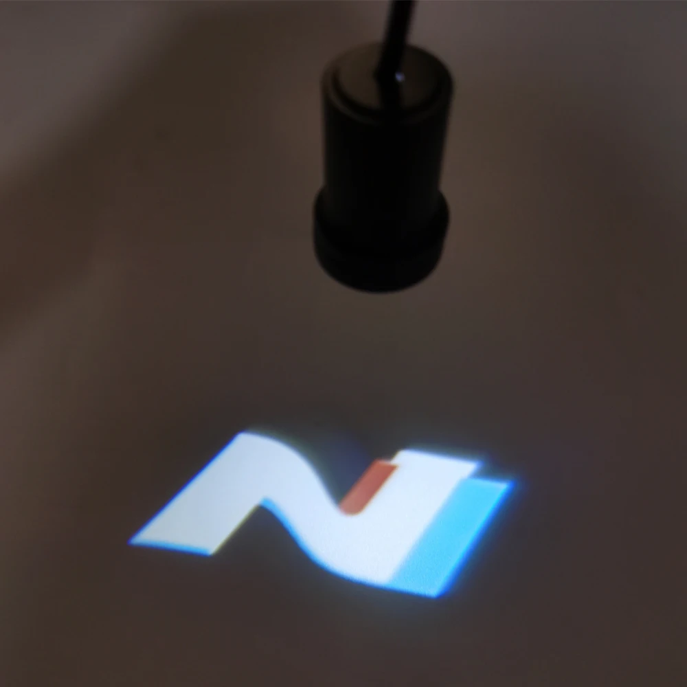 

Синий светодиодный фсветильник светильник с логотипом N для Hyundai Sonata Accent Tucson N Line Kona i40 i30 i10 ix35 ix25 Hyundai, автомобильный фонарь двери