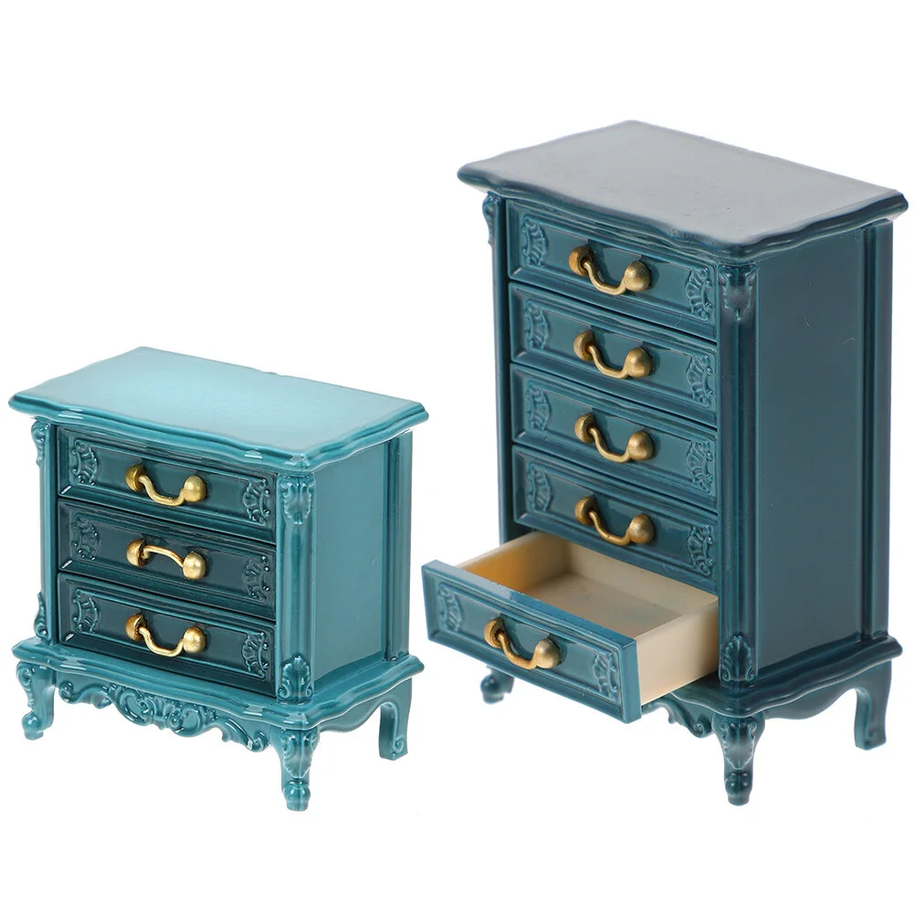2 Pcs Supplies House Miniature Toys Decor Living Room Tiny Cabinet Decors Decorations Desktop
2 Pcs Supplies House Miniature Toys Decor Living Room Tiny Cabinet Decors Decorations Desktop