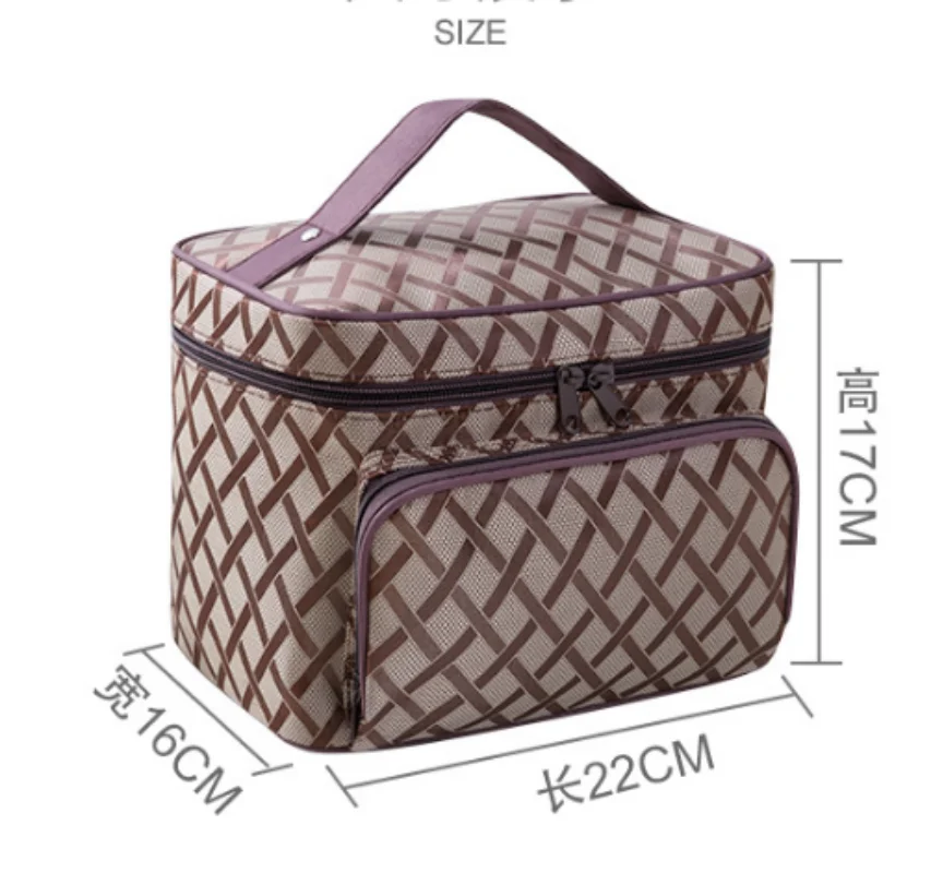 Travel Makeup Bag Storage Bag Large Capacity Handheld Women's Makeup Case Zipper Portable Toiletries Bag Organizer
Travel Makeup Bag Storage Bag Large Capacity Handheld Women's Makeup Case Zipper Portable Toiletries Bag Organizer