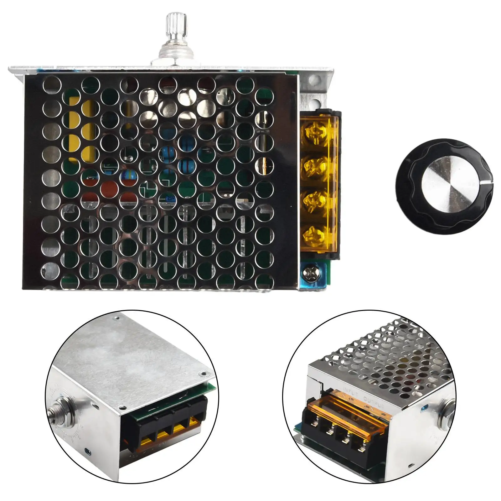 4000W 220V AC SCR Motor Speed Controller Module Voltage Regulator Temperature Dimmer For Electric Furnace Water Heater LED Light
4000W 220V AC SCR Motor Speed Controller Module Voltage Regulator Temperature Dimmer For Electric Furnace Water Heater LED Light