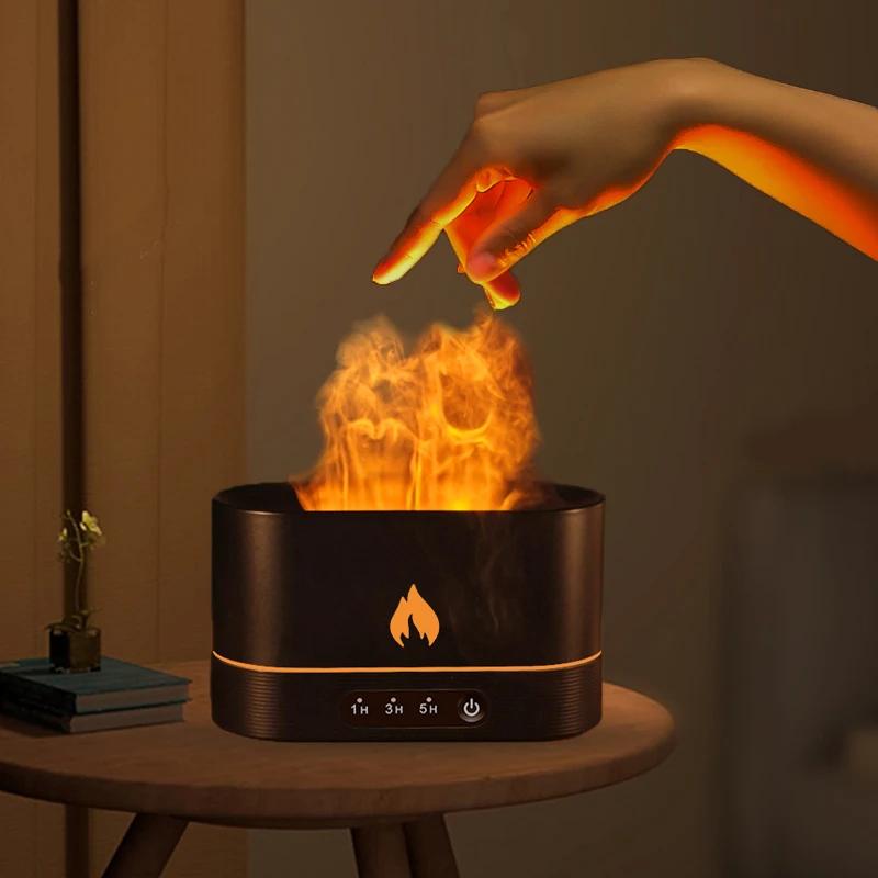 2022 USB Essential Oil Diffuser With Flame Aroma Diffusers Ultrasonic Air Humidifier Home Office Fragrance Sooth Sleep Atomize
2022 USB Essential Oil Diffuser With Flame Aroma Diffusers Ultrasonic Air Humidifier Home Office Fragrance Sooth Sleep Atomize