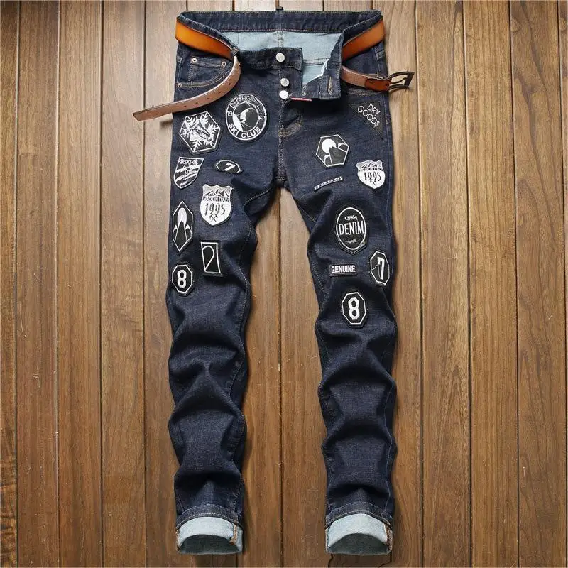 2023 new fashion tide brand men's wash worn out torn paint spot locomotive jeans 1213
2023 new fashion tide brand men's wash worn out torn paint spot locomotive jeans 1213