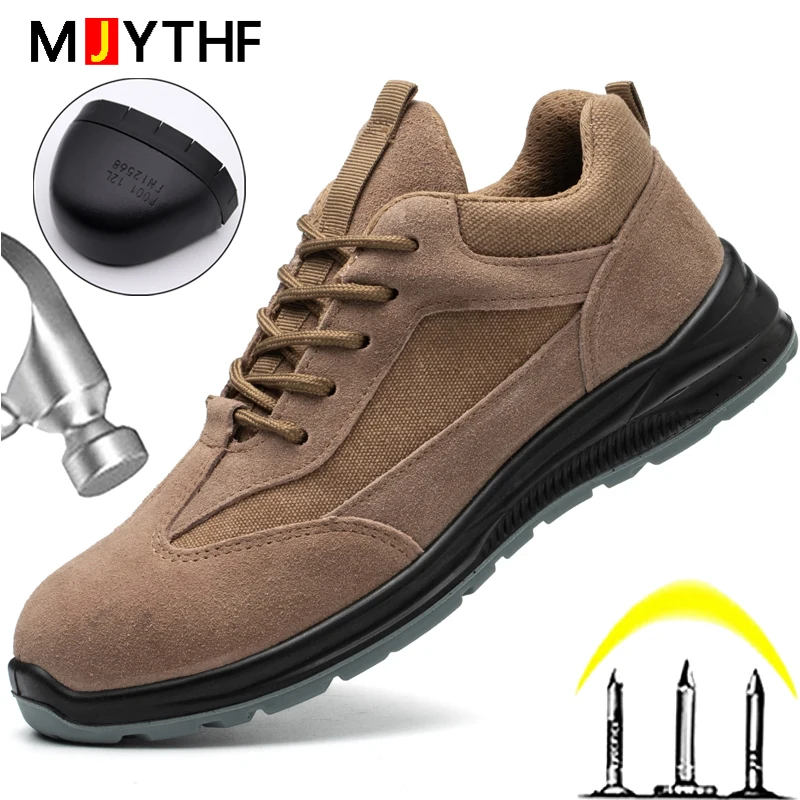 Non-slip Safety Shoes Men Anti-smash Steel Toe Shoes Anti-puncture Work Shoes Sneakers Indestructible Protective Shoes Fashion
Non-slip Safety Shoes Men Anti-smash Steel Toe Shoes Anti-puncture Work Shoes Sneakers Indestructible Protective Shoes Fashion