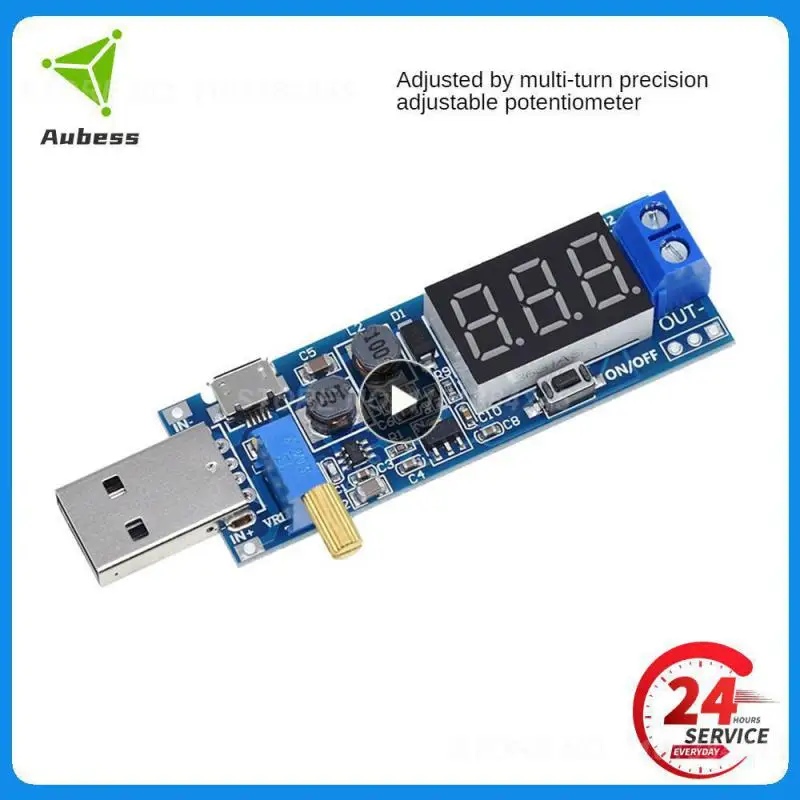 Usb Boost Power Regulator Module Product Weight: 13 Grams Multi-turn Precision Adjustable Power Supply Module Electronic Module
Usb Boost Power Regulator Module Product Weight: 13 Grams Multi-turn Precision Adjustable Power Supply Module Electronic Module