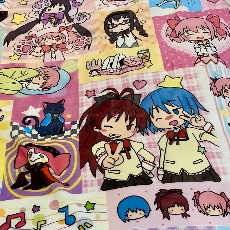Одеяло Puella Magi Madoka Magica ворсовое аниме с рисунком милое зимнее теплое одеяло для
