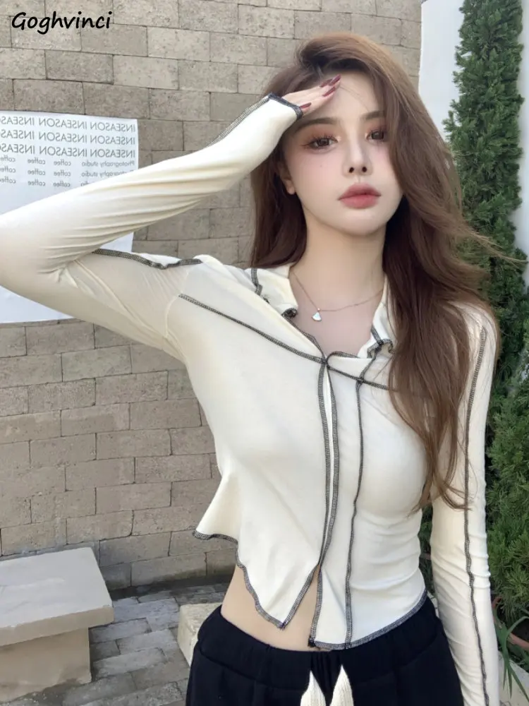 Stylish New Fashion T-shirts Women Korean Hot Sweet Ins Young Slim Streetwear 2022 Autumn Crop Tops Girls Y2k Chic Kpop Clothing
Stylish New Fashion T-shirts Women Korean Hot Sweet Ins Young Slim Streetwear 2022 Autumn Crop Tops Girls Y2k Chic Kpop Clothing