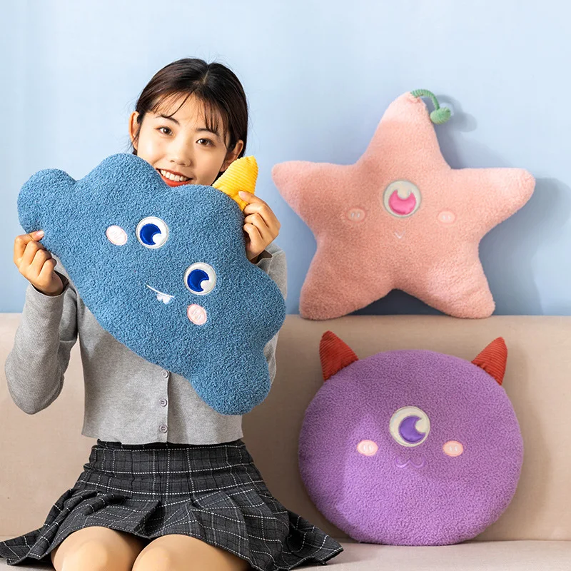 Creative 1pc 45cm Cute Animal Plush Toys Kawaii Dolls Cloud Thunder Star Monster Plush Pillow for Children Girls Birthday Gifts 
Creative 1pc 45cm Cute Animal Plush Toys Kawaii Dolls Cloud Thunder Star Monster Plush Pillow for Children Girls Birthday Gifts