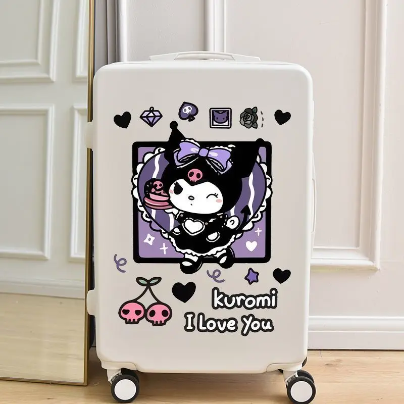 Sanrios Kuromi Cinnamoroll Cartoon Melody Refrigerator Graffiti Stickers for Luggage Waterproof Laptop Computer Girl Toys Gift
Sanrios Kuromi Cinnamoroll Cartoon Melody Refrigerator Graffiti Stickers for Luggage Waterproof Laptop Computer Girl Toys Gift