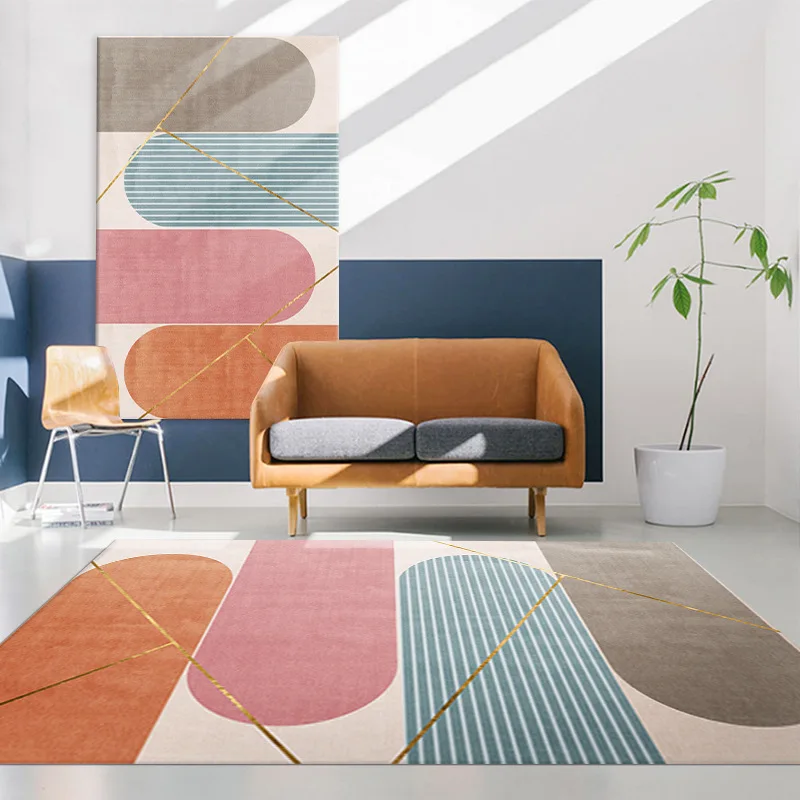 Modern Nordic Geometric Carpet Living Room Bedroom No Slip Kitcken Hallway Entrance Doormats 120x160 60x90 Math Mat Lounge Rug 
Modern Nordic Geometric Carpet Living Room Bedroom No Slip Kitcken Hallway Entrance Doormats 120x160 60x90 Math Mat Lounge Rug