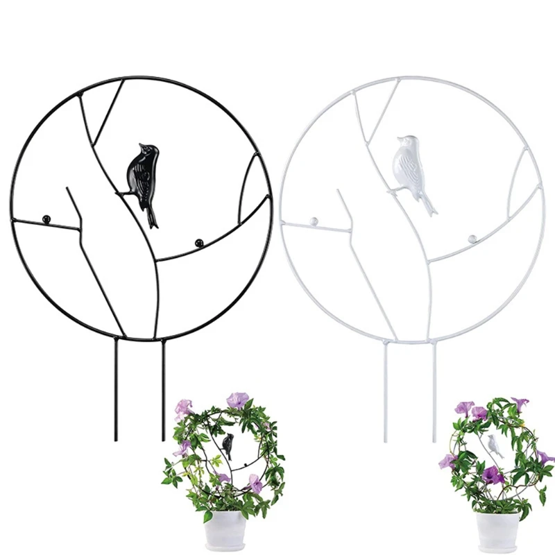 N58C 16in Potted Bird Garden Trellis Vine Climbing Trellis Plant Holder Rack Stake 
N58C 16in Potted Bird Garden Trellis Vine Climbing Trellis Plant Holder Rack Stake
