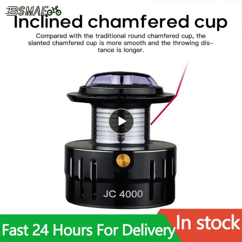 New Fishing Reel JC3000 4000 Metal Spool Handle No Gap Squid Saltwater Carp Fishing Reels Coil Spinning Reel For Sea Fishing
New Fishing Reel JC3000 4000 Metal Spool Handle No Gap Squid Saltwater Carp Fishing Reels Coil Spinning Reel For Sea Fishing