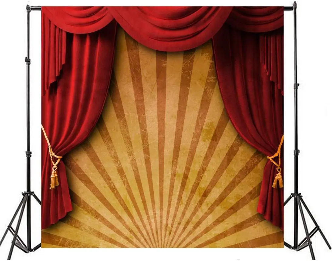 Photography Backdrop Stage Fun Fair Circus Tent Curtain Abstract Stripe Drama Lay Flat Kids Birthday Baby Shower Background
Photography Backdrop Stage Fun Fair Circus Tent Curtain Abstract Stripe Drama Lay Flat Kids Birthday Baby Shower Background
