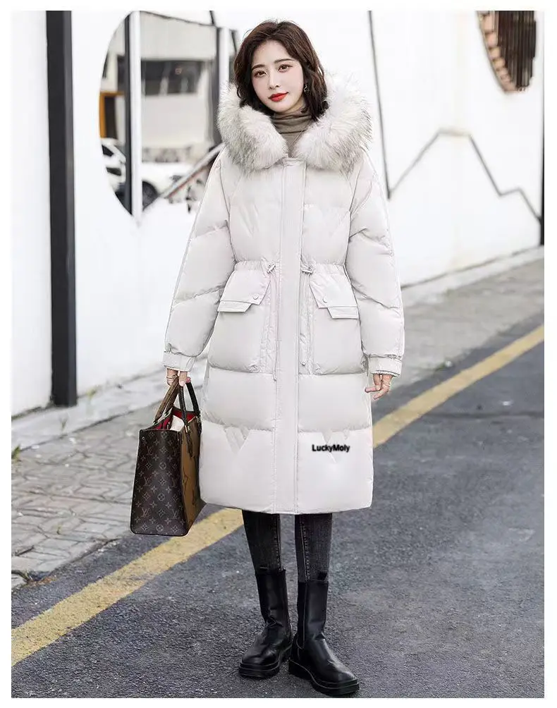 90% White Duck Down Jacket 2022 Women Winter Jacket Long Thick Coat For Women Hooded Down Parka Warm Female Clothes Waterproof
90% White Duck Down Jacket 2022 Women Winter Jacket Long Thick Coat For Women Hooded Down Parka Warm Female Clothes Waterproof