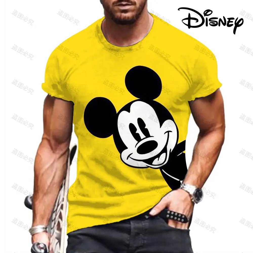 Mickey Mouse Men's Clothing Disney Hip Hop Men‘s T-Shirt High Quality Crew Neck Short Sleeve Streetwear New Leisure Cartoon 2023
Mickey Mouse Men's Clothing Disney Hip Hop Men‘s T-Shirt High Quality Crew Neck Short Sleeve Streetwear New Leisure Cartoon 2023