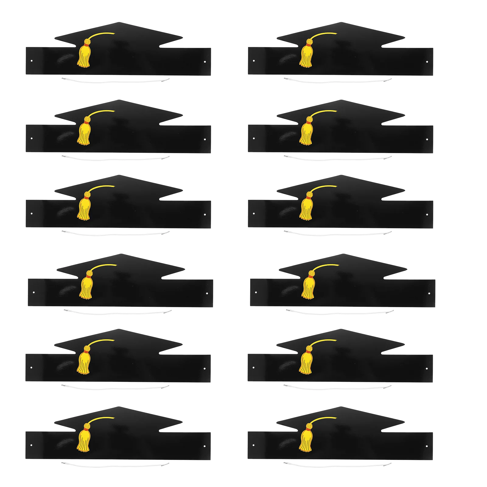 12 Pcs Boys Crown Paper Hat Props DIY Graduation Caps 35X10CM Handmade Kids Black Craft Child
12 Pcs Boys Crown Paper Hat Props DIY Graduation Caps 35X10CM Handmade Kids Black Craft Child