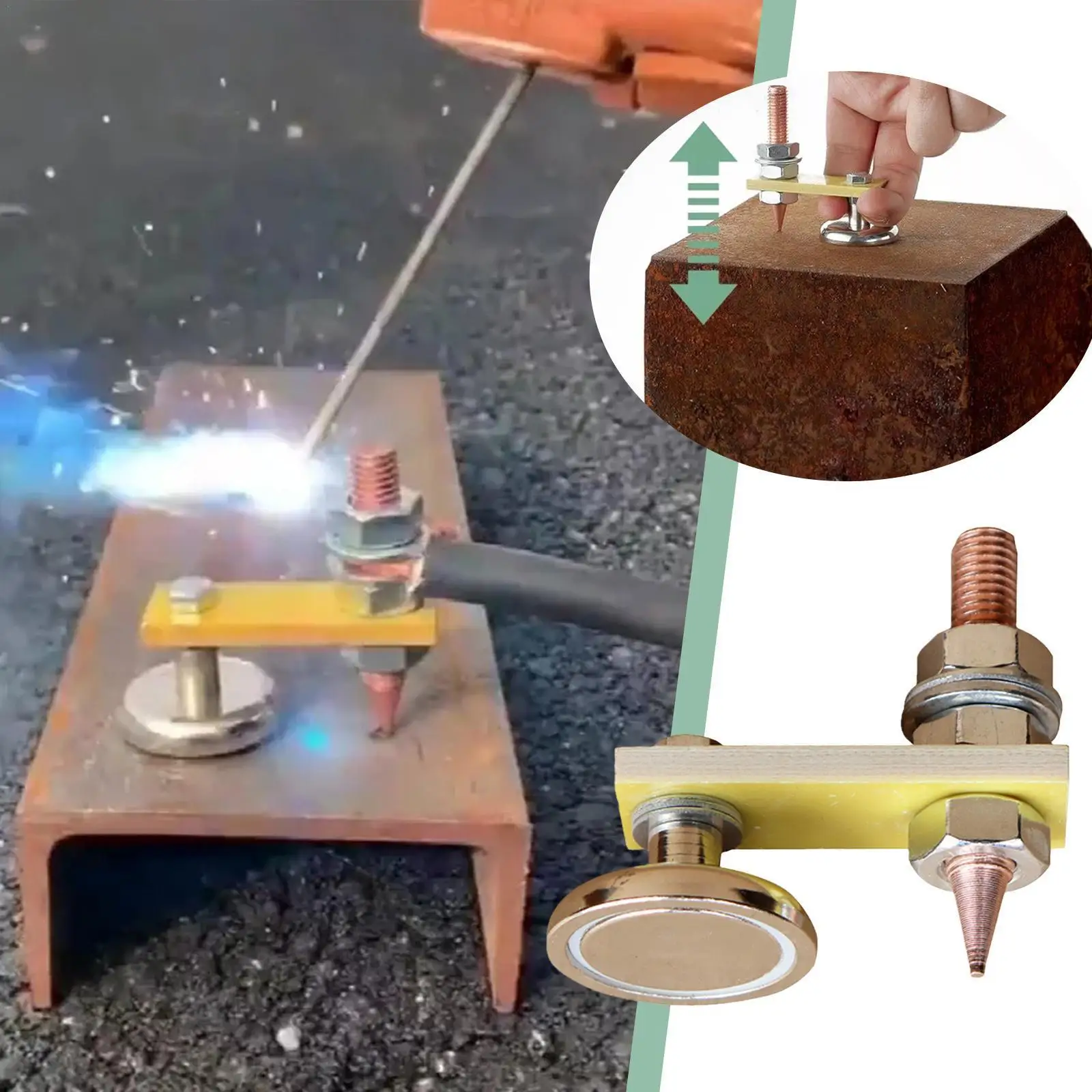 Welding Magnet Welding Stability Strong Magnetism Suction Absorbent Accessories Tool Single Large P6n3
Welding Magnet Welding Stability Strong Magnetism Suction Absorbent Accessories Tool Single Large P6n3