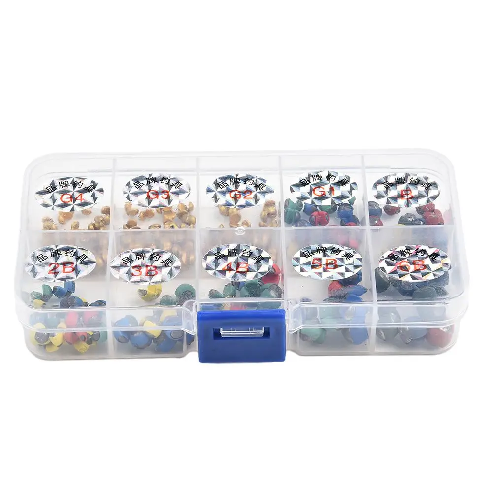 212pcs/set Fishing Sinker Set Split Lead Shot Sinker Round Bite Lead Weight Tackle Not Easy To Break, Easy To Clamp
212pcs/set Fishing Sinker Set Split Lead Shot Sinker Round Bite Lead Weight Tackle Not Easy To Break, Easy To Clamp