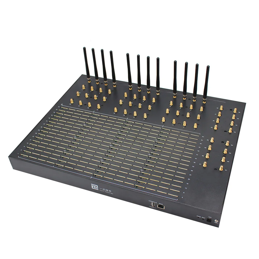 SMPP 64 port sms modem sms gateway for text sender and receive with open HTTP API
SMPP 64 port sms modem sms gateway for text sender and receive with open HTTP API