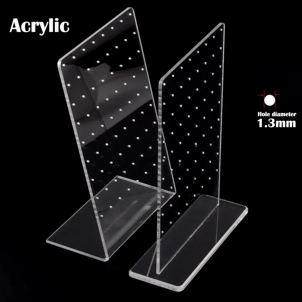 72 Holes Showcase Rack Jewelry Plastic Earring Board Holder Ear Studs Display Stand For Women Ear Studs Storage Rack Storage
72 Holes Showcase Rack Jewelry Plastic Earring Board Holder Ear Studs Display Stand For Women Ear Studs Storage Rack Storage
